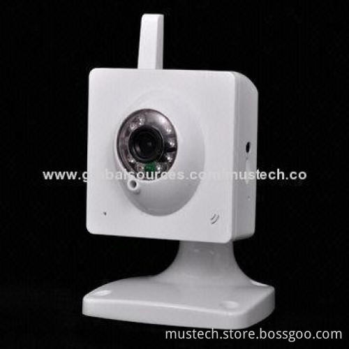 1MP HD Cube Wireless Camera Peephole/Baby Monitor, Supports Night Vision